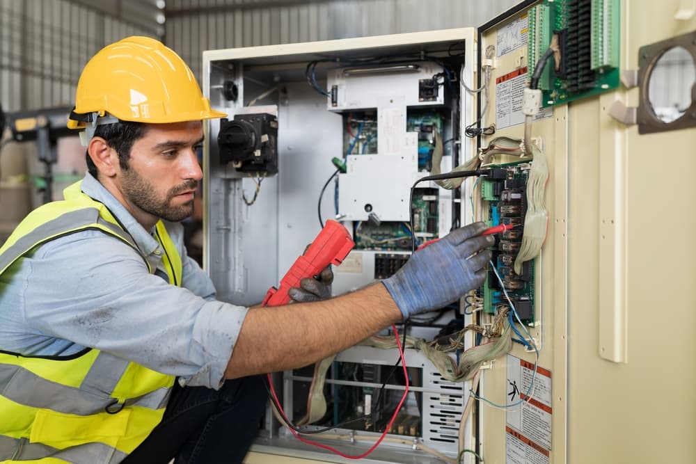 male electrician worker