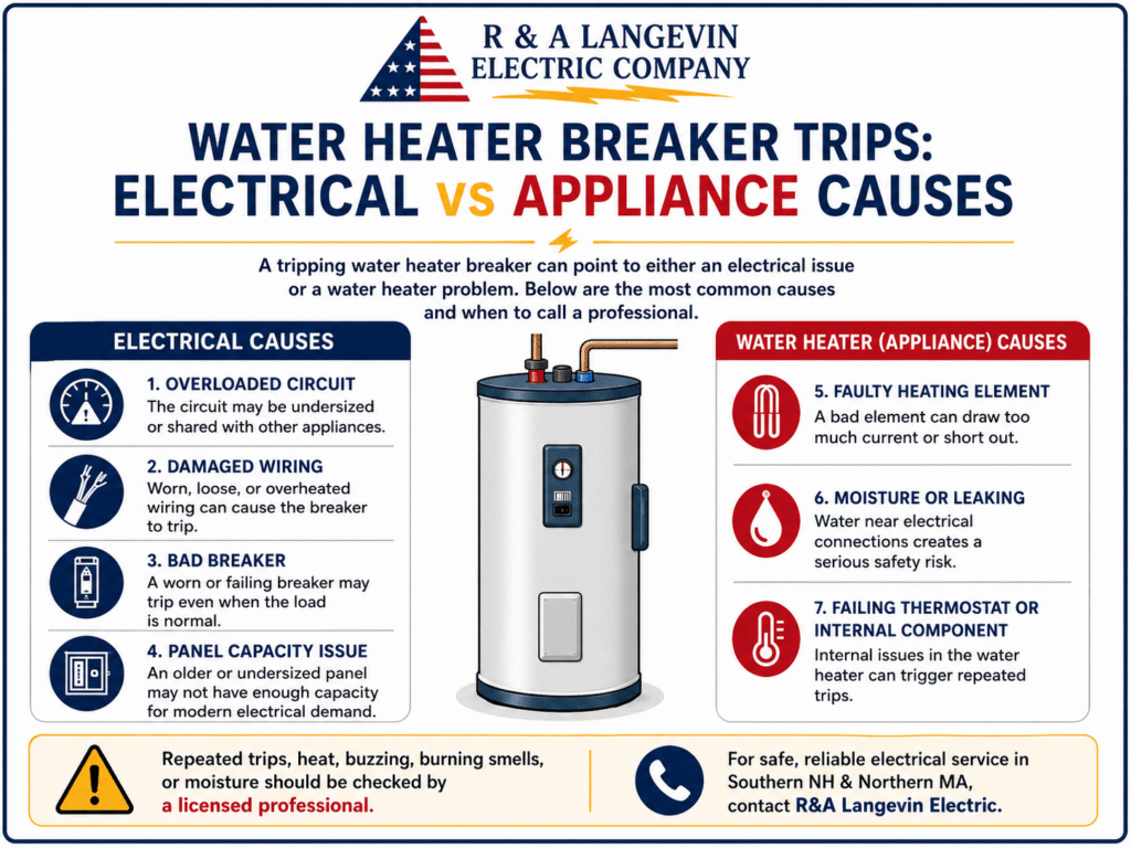 Water Heater Breaker Trips Electrical vs Appliance cause